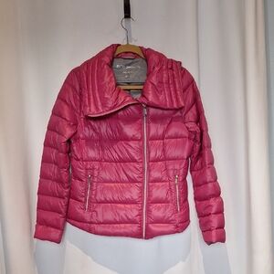 BCBGeneration  Pink Women's Down Puffer Jacket Size M